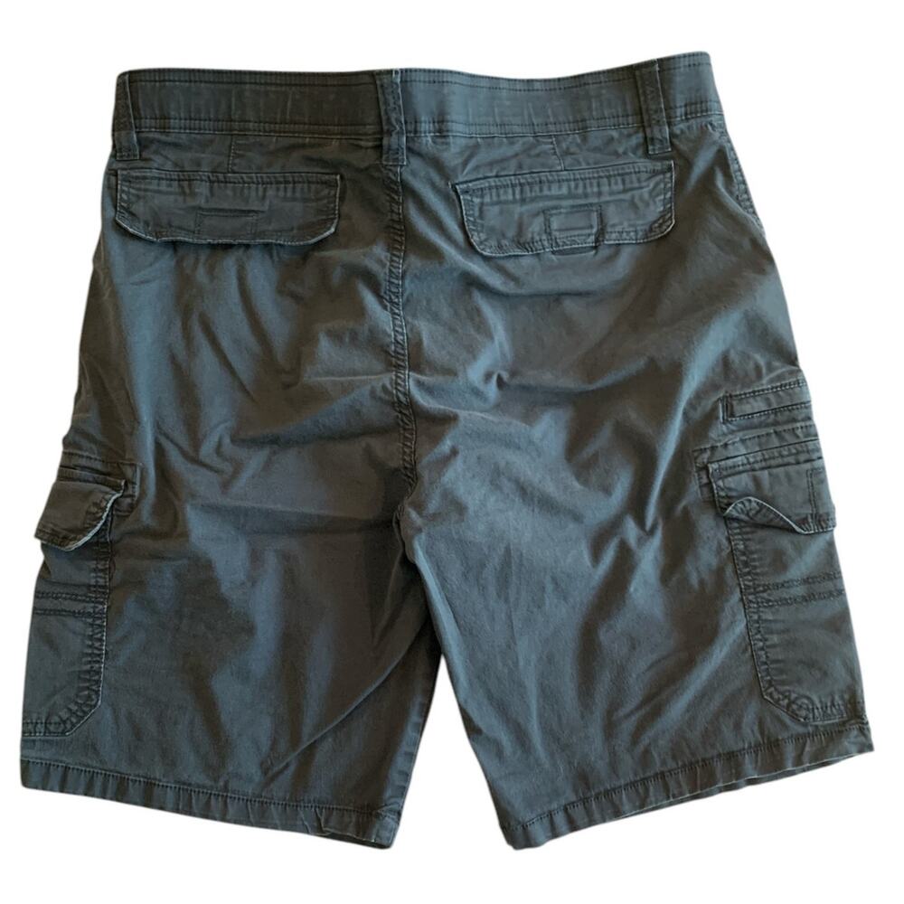 Men's Iron Co Cargo Shorts in Slate Blue Size 36W - Picture 2 of 7